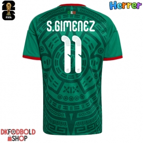 Mexico Santiago Gimenez #11 Hjemmebanetrøje VM 2026 Kort ærmer
